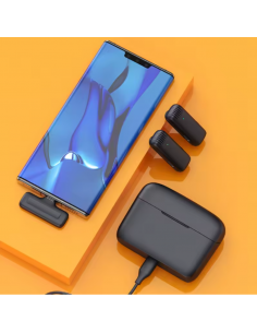 Microphone Double Sans Fil pour iPhone Lightning Content... 2