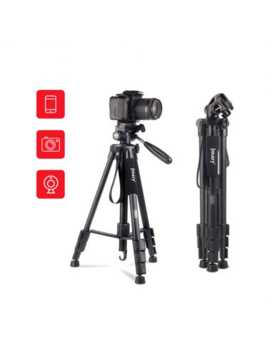 Trépied 2en1 Jmary KP-2254 165 Cm pour caméras et smartphones