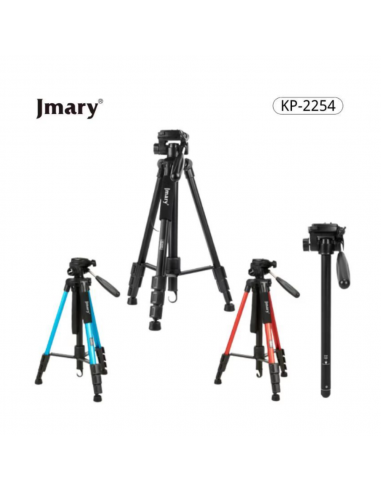 Trépied 2en1 Jmary KP-2254 165 Cm pour caméras et smartphones