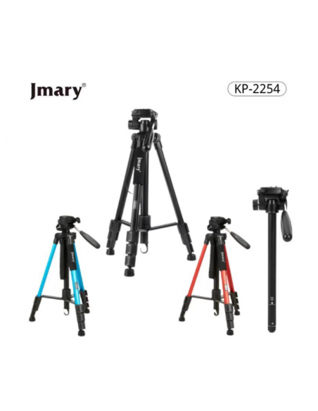 Trépied 2en1 Jmary KP-2254 165 Cm pour caméras et smartphones