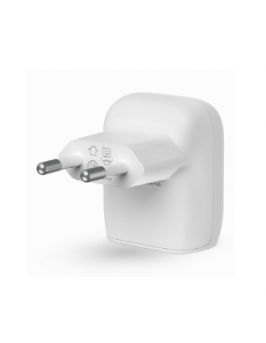 Chargeur Secteur rapide Belkin USB-C 20W + Cable USB-C Vers Lightning