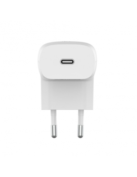 Chargeur Secteur rapide Belkin USB-C 20W + Cable USB-C Vers Lightning