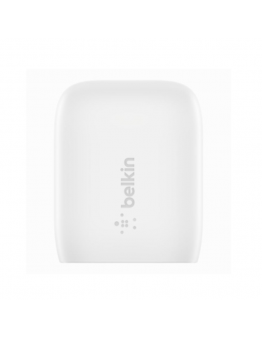 Chargeur Secteur rapide Belkin USB-C 20W + Cable USB-C Vers Lightning