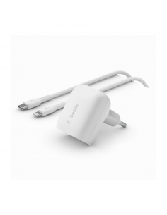 Chargeur Secteur rapide Belkin USB-C 20W + Cable USB-C...