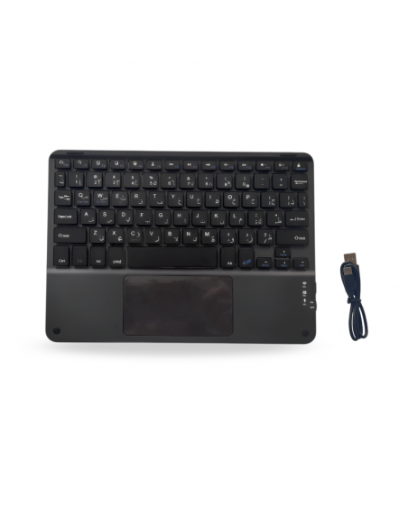 Étui + clavier sans fil avec pavé tactile pour iPad Air 11