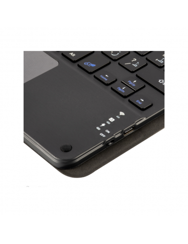 Étui + clavier sans fil avec pavé tactile pour...