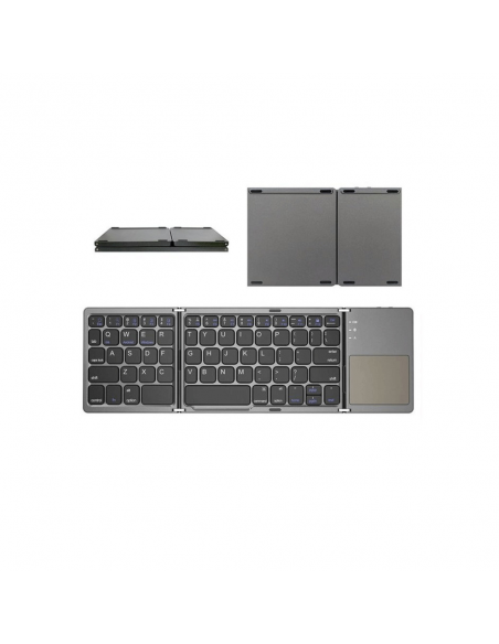 Clavier pliable avec touchpad B033 QWERTY