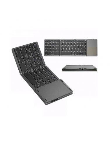 Clavier pliable avec touchpad B033 - QWERTY