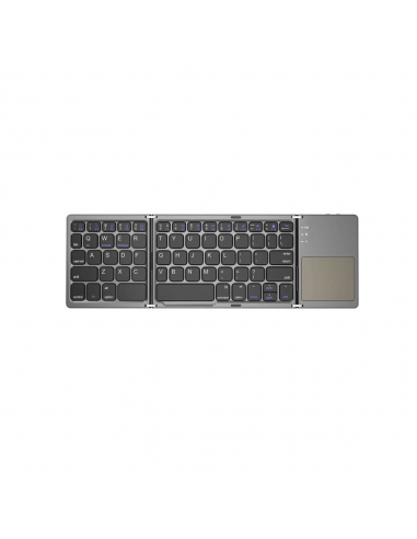 Clavier sans fil Pliable avec pavé tactile - QWERTY