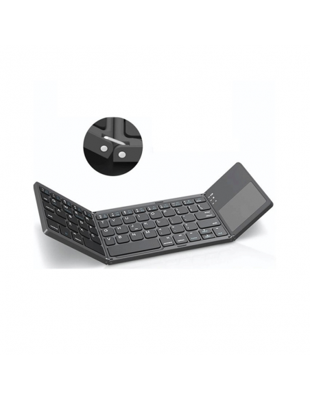 Clavier pliable avec touchpad B033 - QWERTY