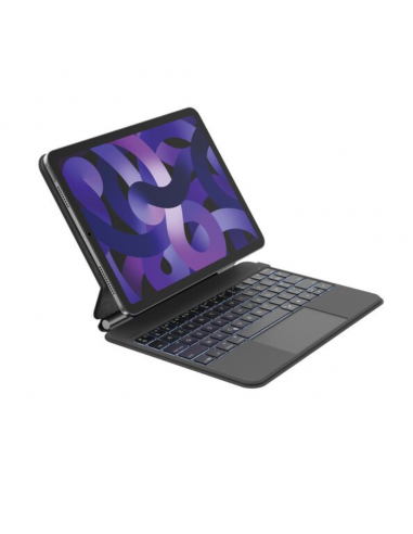 Étui+clavier Bluetooth avec support magnétique pour iPad Air 10,9" et iPad Pro 11"