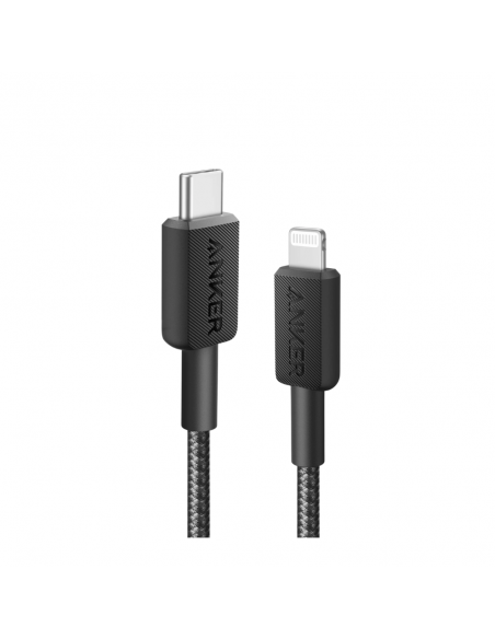 Cable USB-C Vers Lightning Anker 1.8M - Noir