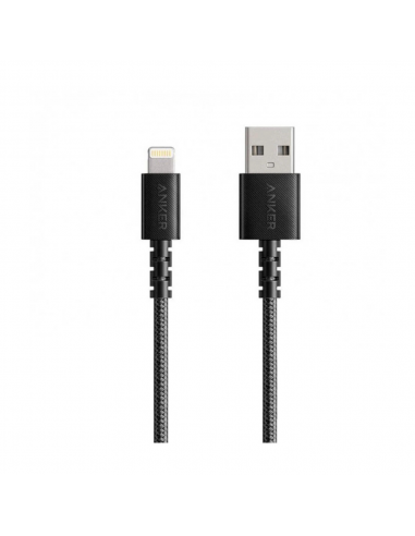 Câble USB-A vers Lightning ANKER  0.9 M - Noir