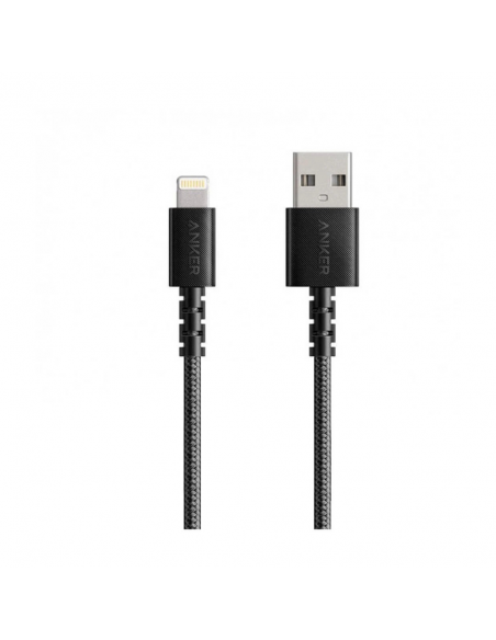 Cable USB-A Vers Lightning Anker 0.9M - Noir