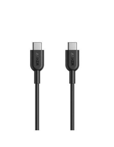 Câble USB-C vers USB-C ANKER  0.9 M - Noir
