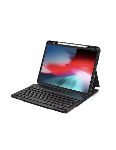Etui avec Clavier pour iPad Air (2024) 10.9  - 11 Noir
