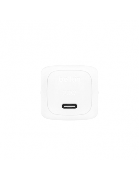 Chargeur Rapide Secteur Belkin USB-C 20W - Blanc