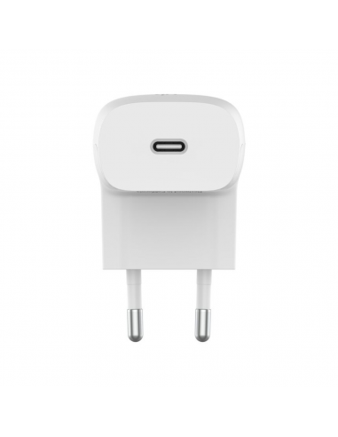 Chargeur Secteur rapide Belkin USB-C 20 W+ Cable USB-C Vers USB-C