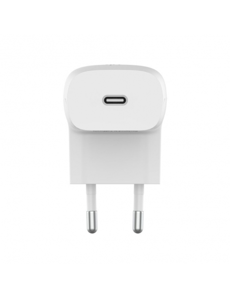 Chargeur Secteur rapide Belkin USB-C 20 W+ Cable USB-C Vers USB-C