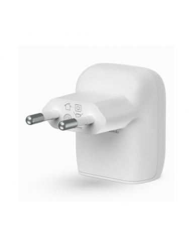 Chargeur Secteur rapide Belkin USB-C 20 W+ Cable USB-C Vers USB-C