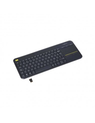 clavier Bluetooth avec pavé Tactile Logitech K400 Plus noir