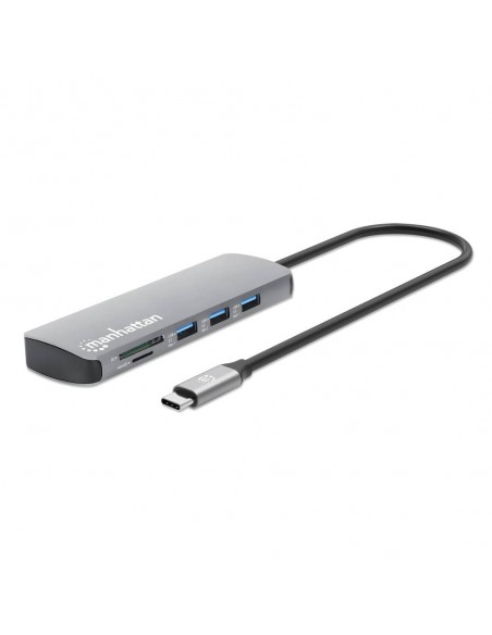 Convertisseur USB-C 9 en 1 Vers HDMI 4k Manhattan
