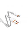 Cable Type-C Vers USB-A TERA Fast Charging 1m Blanc
