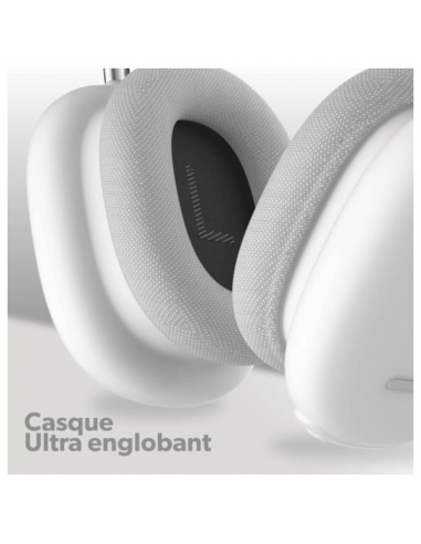 Casque Bluetooth T'nB Bounce Autonomie 50h Blanc