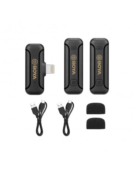 Microphone sans fil Type-C BOYA BY-WM3T2 Noir