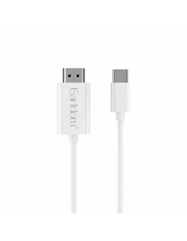 Cable Type-C vers HDMI 4K Earldom 2m
