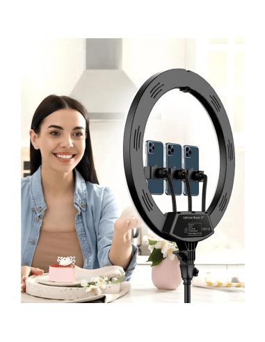 Selfie Ring Light Professionnel PLOKAMA LIVE 45mm