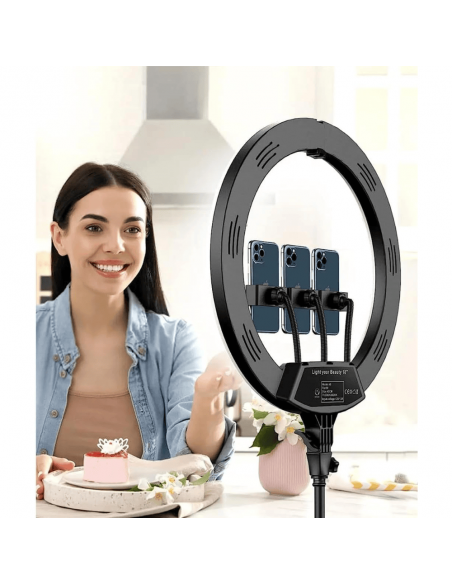 Selfie Ring Light Professionnel PLOKAMA LIVE 45mm