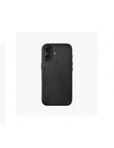Leather Case iPhone 16 noir