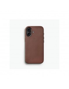 Leather Case iPhone 16 noir 2