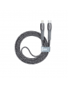 Cable Type-C Vers Lightning RIVACASE 1.2M Gris