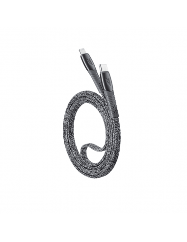 Cable Type-C Vers Lightning RIVACASE 1.2M Gris