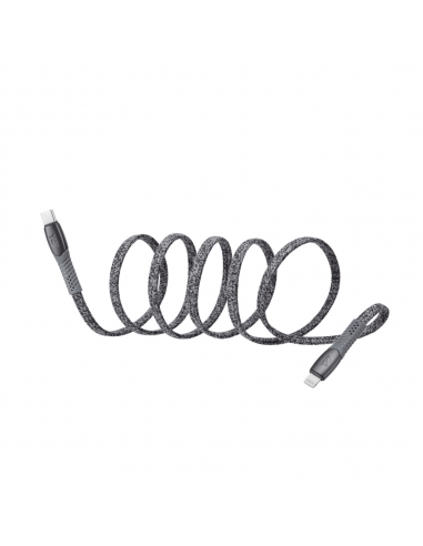 Cable Type-C Vers Lightning RIVACASE 1.2M Gris