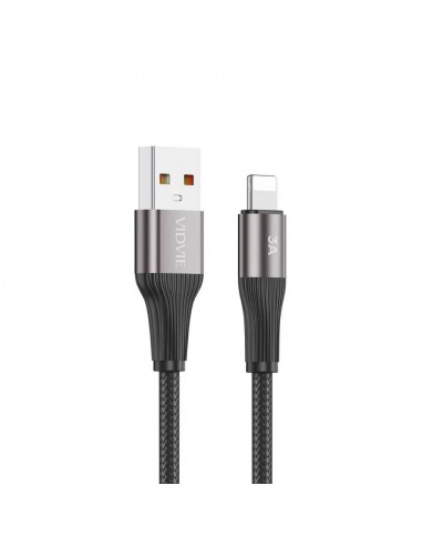 Cable Vidvie USB Vers Lightning 1M 3A