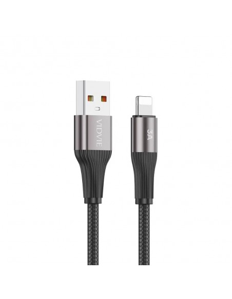 Cable Vidvie USB Vers Lightning 1M 3A