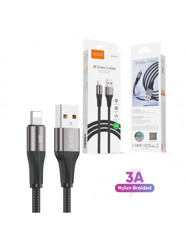 Cable Vidvie USB Vers Lightning 1M 3A