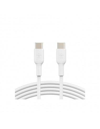 Cable USB-C Vers USB-C Belkin 60W 2M Blanc