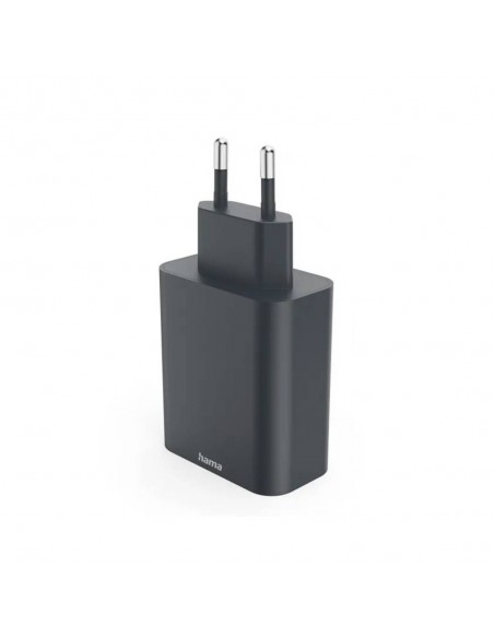 Chargeur Secteur Rapide hama USB-C 65W 2 USB-C + USB-A Noir