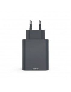 Chargeur Secteur Rapide hama USB-C 65W 2 USB-C + USB-A Noir