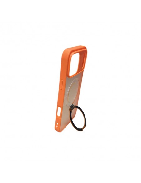 coque avec MagSafe + support pour iPhone 17 Pro Max orange