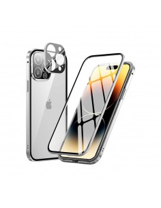 Back Film Métalique Pour iPhone 15 Pro Max Design 17 Pro...