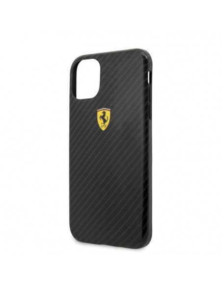 CASE FERRARI IPHONE 11 Pro Max CARBON EFFECT - ROUGE