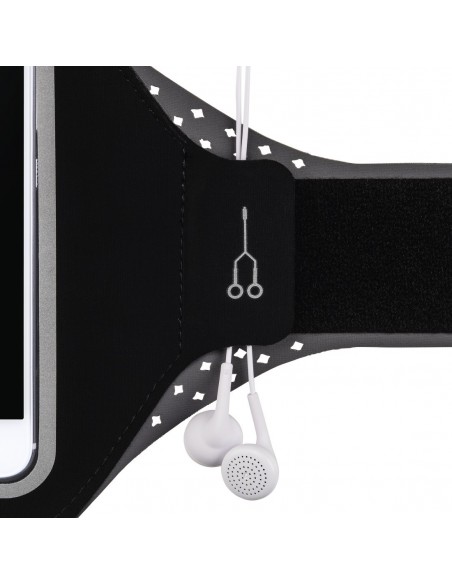 Brassard De Sport Hama "Running" Pour Smartphone Taille XXL - Noir