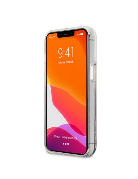 Coque Guess Avec Paillettes Doré Pour iPhone 13 Pro