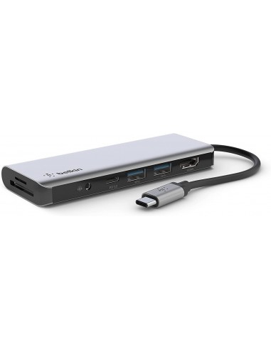 Adaptateur USB-C Belkin Vers Multiport 7 en 1