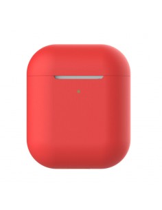 Protective Case Silicone Pour Airpods 1 / 2 Red 2
